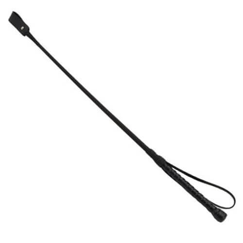Bound Noir Nubuck Leather Riding Crop 1 Bound Noir Nubuck Leather Riding Crop