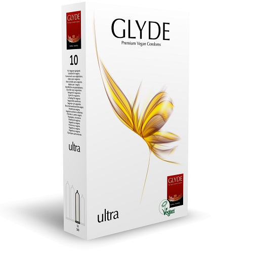 Glyde Ultra Vegan Condoms 10 Pack 1 Glyde Ultra Vegan Condoms 10 Pack