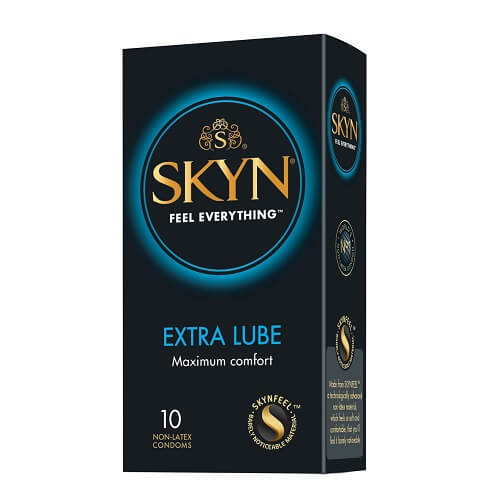 Mates SKYN Extra Lubricated Non Latex Condoms 10 Pack 1 Mates SKYN Extra Lubricated Non Latex Condoms 10 Pack