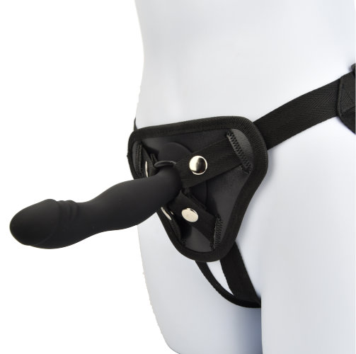 Loving Joy 6 Inch Silicone Strap On Dildo Kit 1 Loving Joy 6 Inch Silicone Strap On Dildo Kit
