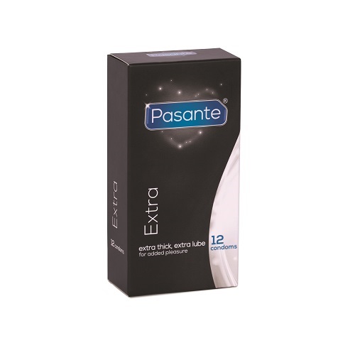 Pasante Extra Condoms-12 pack 1 Pasante Extra Condoms-12 pack